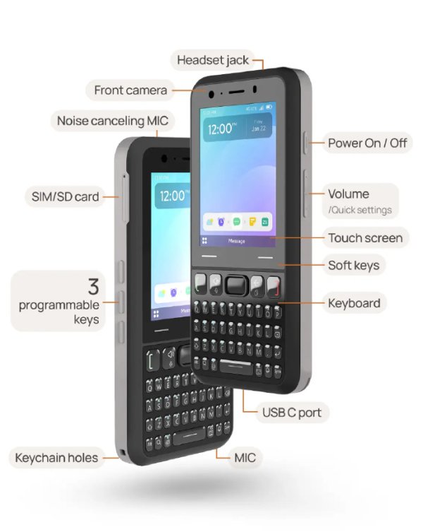 顺配宝 模块化手机 Keyphone，可更换镜头、键盘