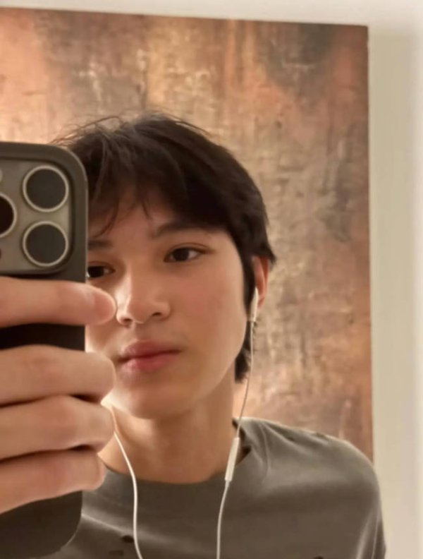 泰仓配资 袁咏仪儿子张慕童晒自拍照 五官很像爸爸张智霖